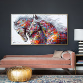 Toile - Caballos